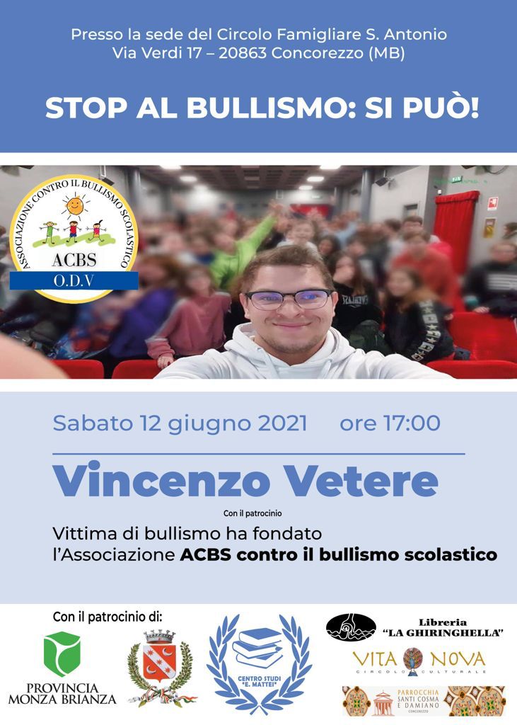 Stop al bullismo: si può! – incontro