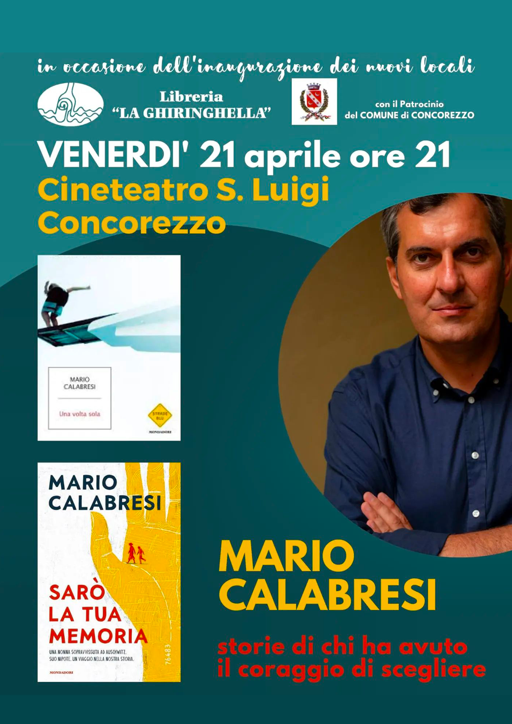 Mario Calabresi presentazione libro