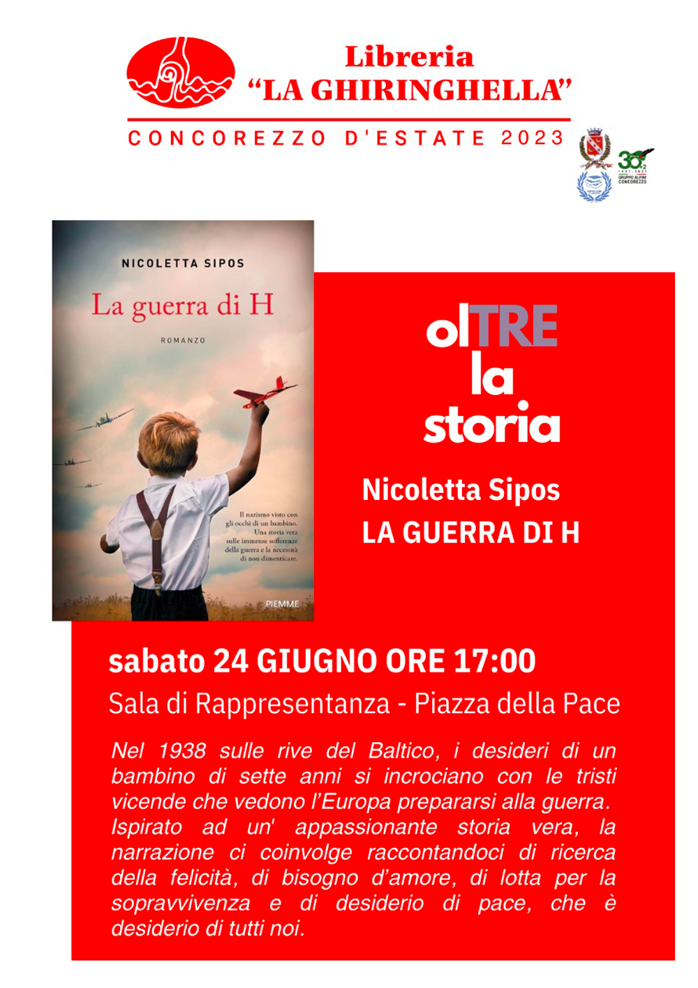 Nicoletta Sipos presentazione libro