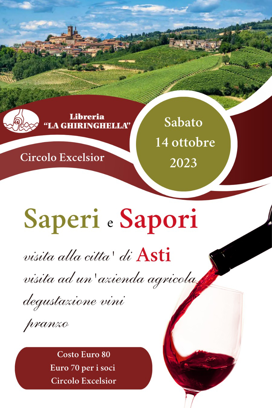 SAPERI E SAPORI – Visita alla città di Asti