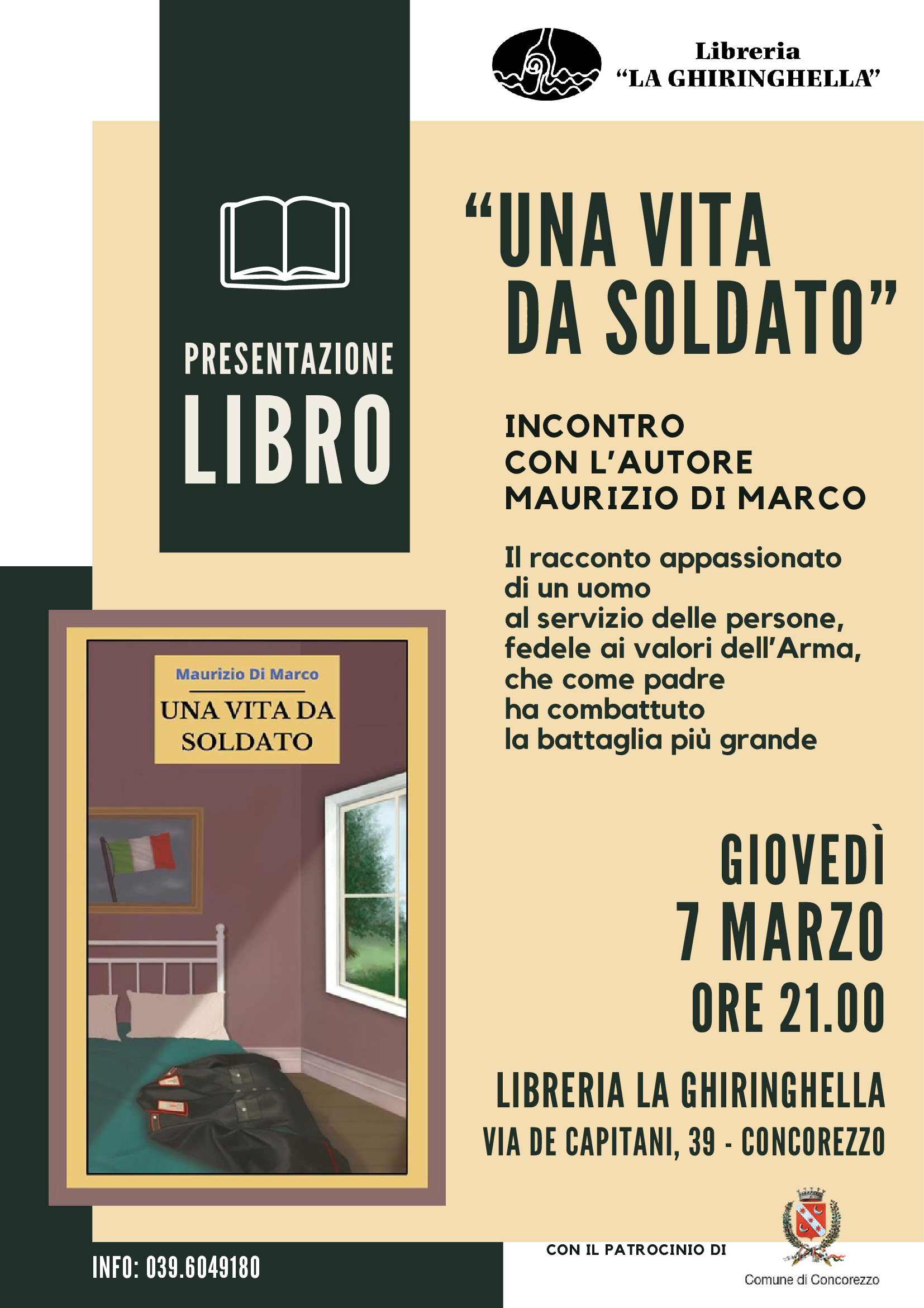 Una vita da soldato – incontro con l’autore